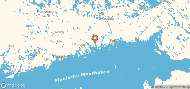 Karte von Loviisa