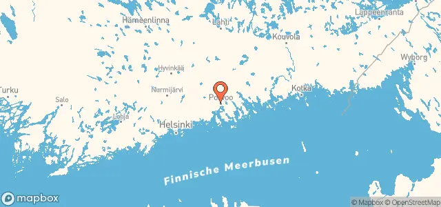 Karte von Porvoo