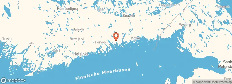 Karte von Loviisa