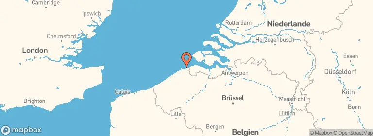 Karte von Knokke-Heist