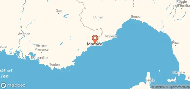 Map of Monaco