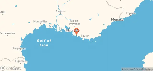 Map of Cassis