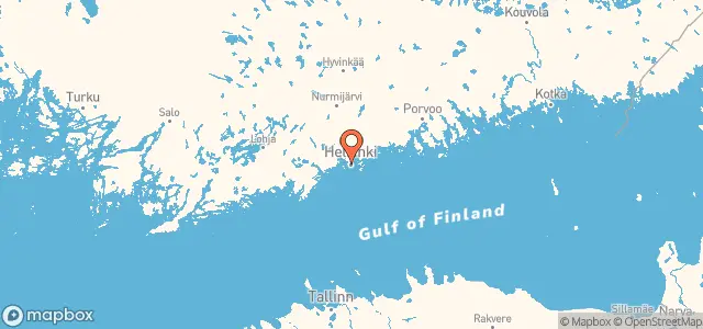 Map of Helsinki