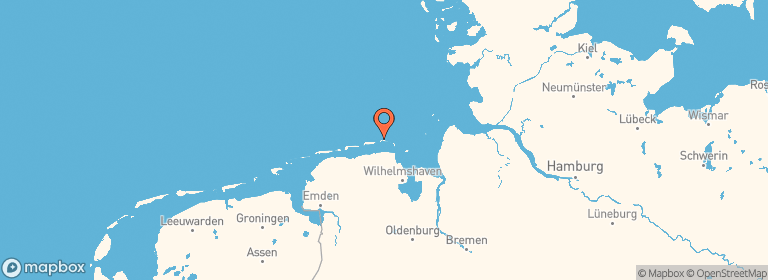 Map of Wangerooge