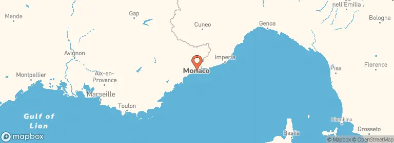 Map of Monaco