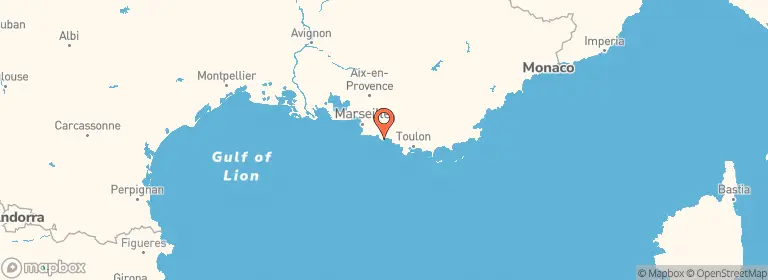 Map of La Ciotat