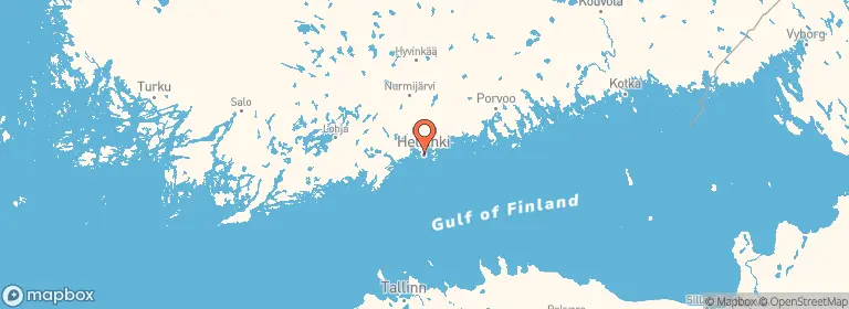 Map of Helsinki