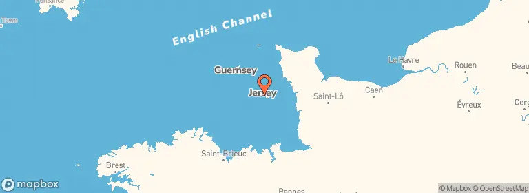 Map of Jersey
