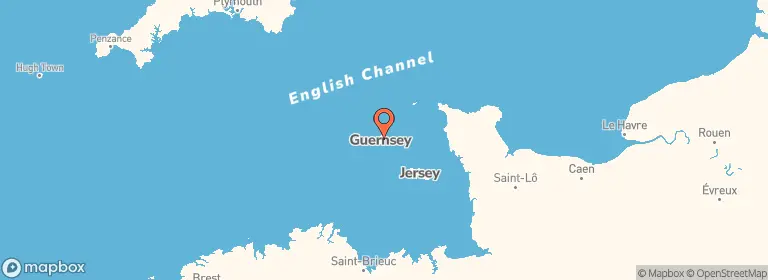 Map of Guernsey